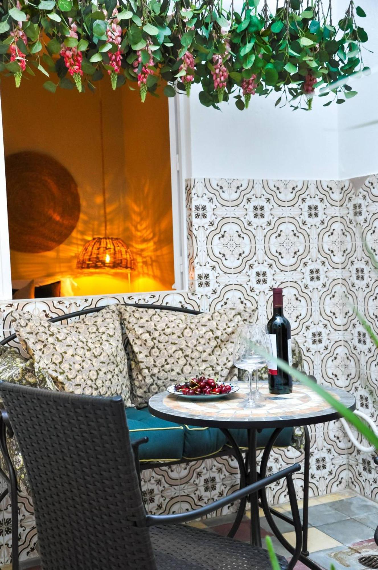 דירות Casa Salinas, Elegant Flat W Patio In Taviras Historical Centre מראה חיצוני תמונה